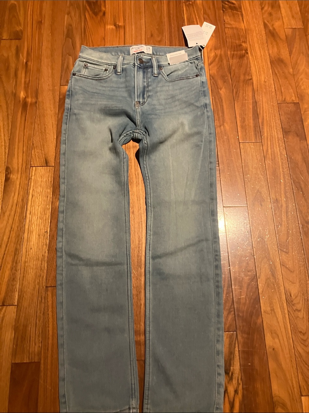Light Blue Kids Skinny Jeans